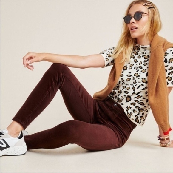 Anthropologie Pants - Anthropologie Pilcro Brown Serif Corduroy Pants Size 26